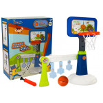 Basketbalová súprava na body - modrá